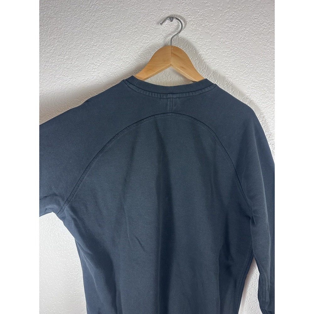 Gymshark Men's Medium Black Crewneck Sweatshirt Embroidered Logo Pullover - Picture 7 of 10